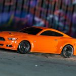 Orange Mustang rc drift car