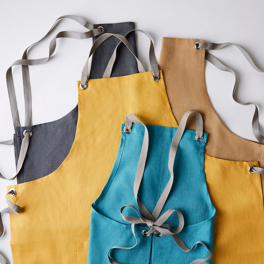 cross back aprons