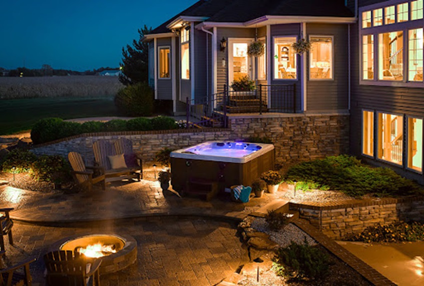 Backyard for Hot Tubs and Swim Spas