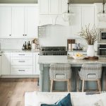 kitchen in light colours with the right kitchen appliances