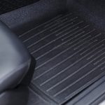 rubber car mat in the car