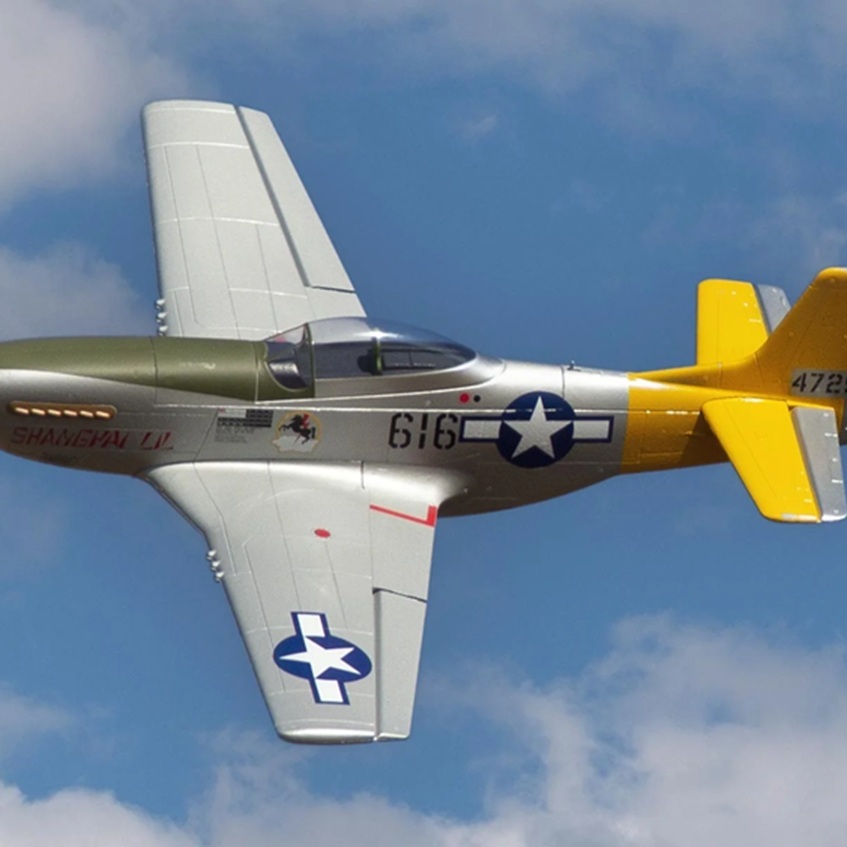 FlightLine P-51D Mustang 850mm Wingspan PNP [FLW101P]