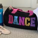 dance bag and dance essentials