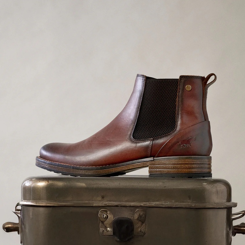 Sensor Chelsea Boots Burnished Brown